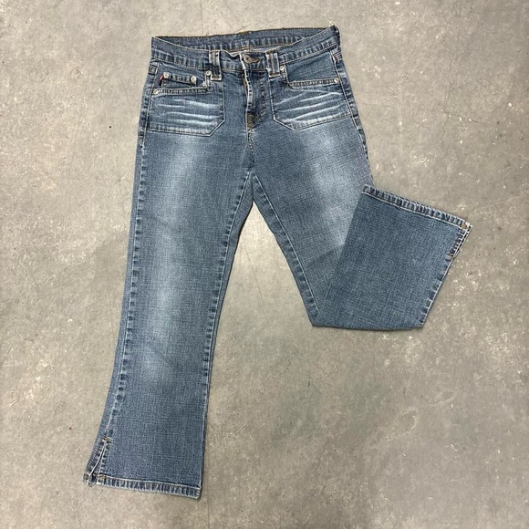 Y2K Vintage Just Jeans USA Capri Denim Jeans - Picture 2 of 8